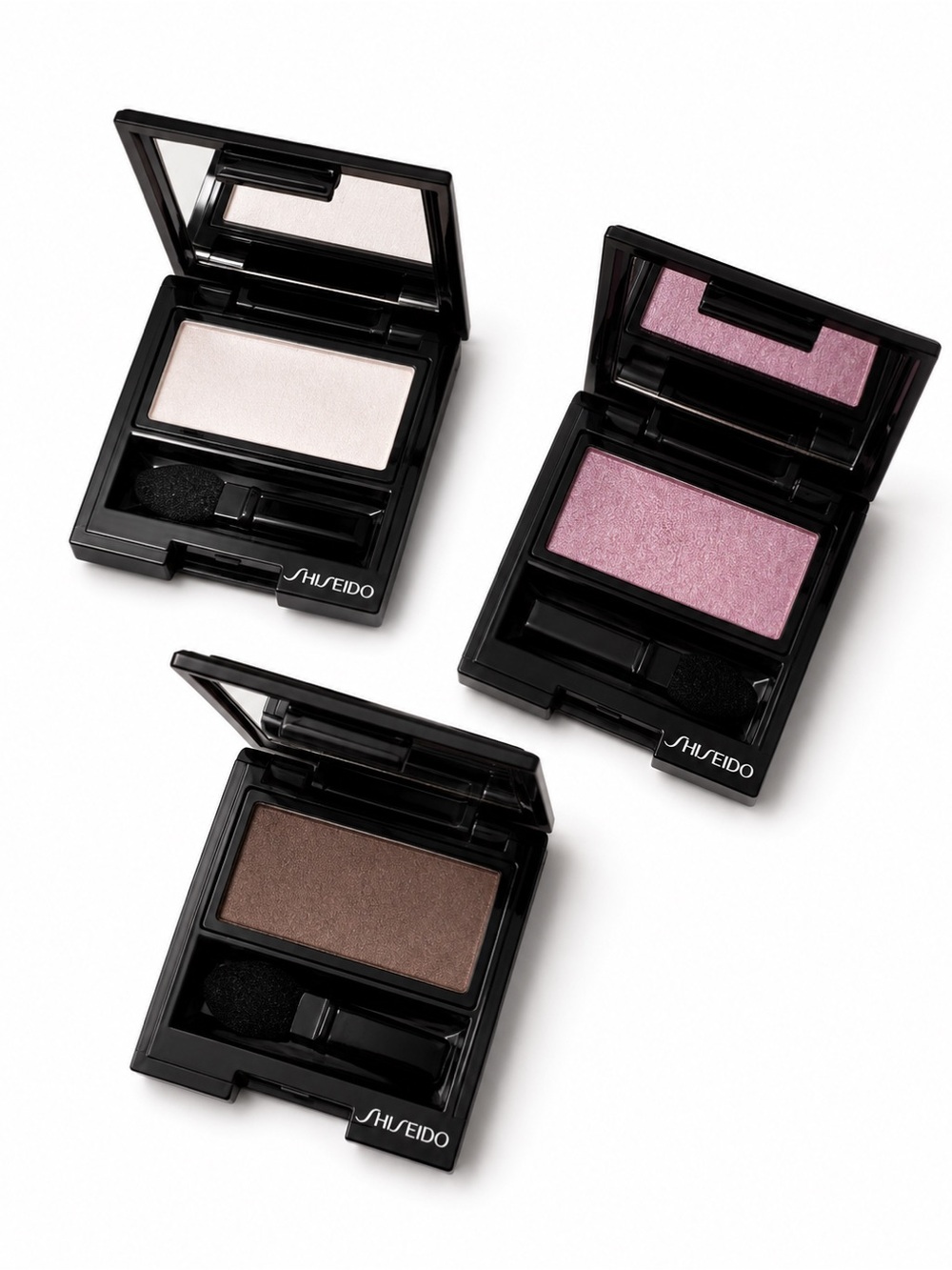 Lot of 3 Shiseido Luminizing Satin Eye Color Single Eyeshadows